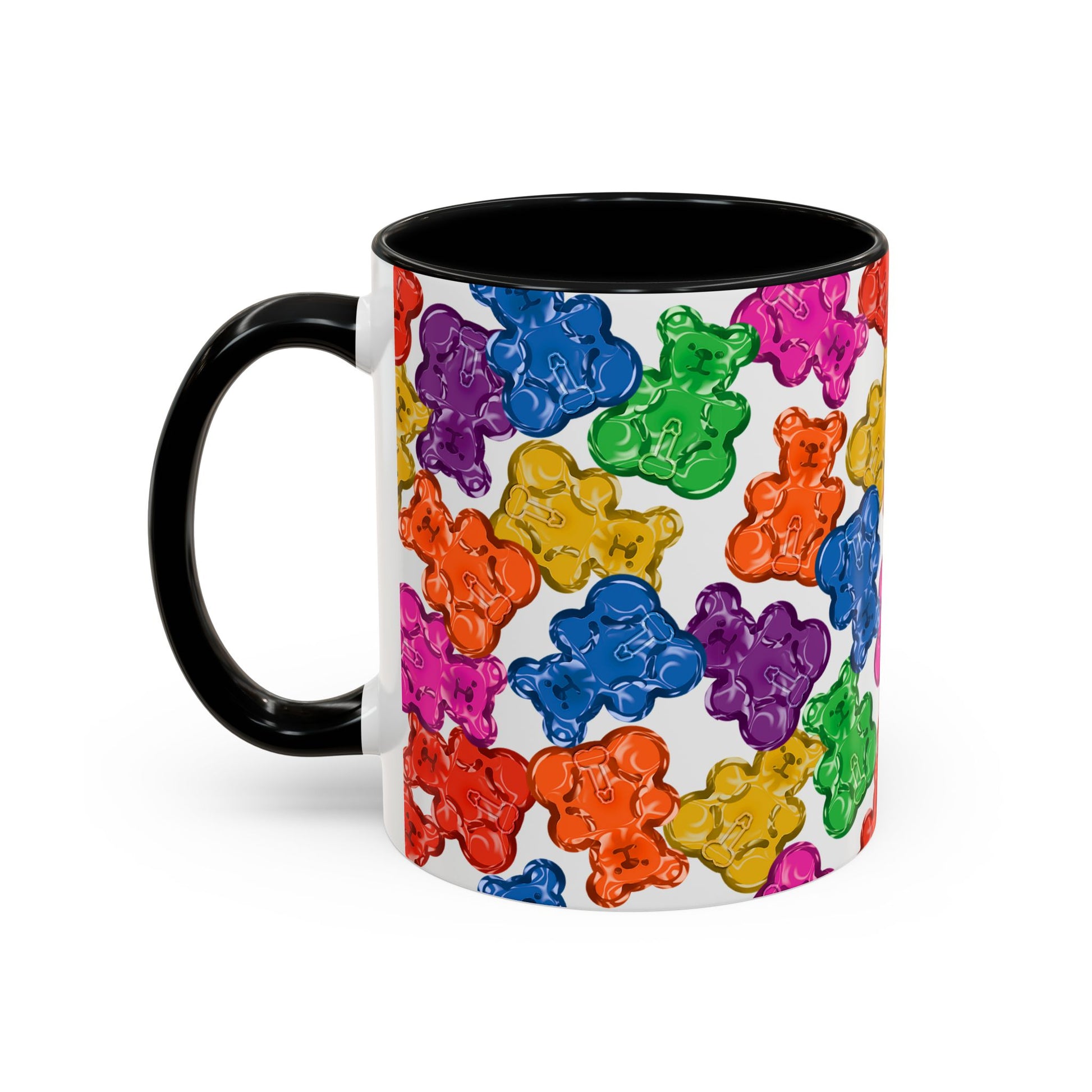 Horny Gay Pride Gummy Bears Coffee Mug