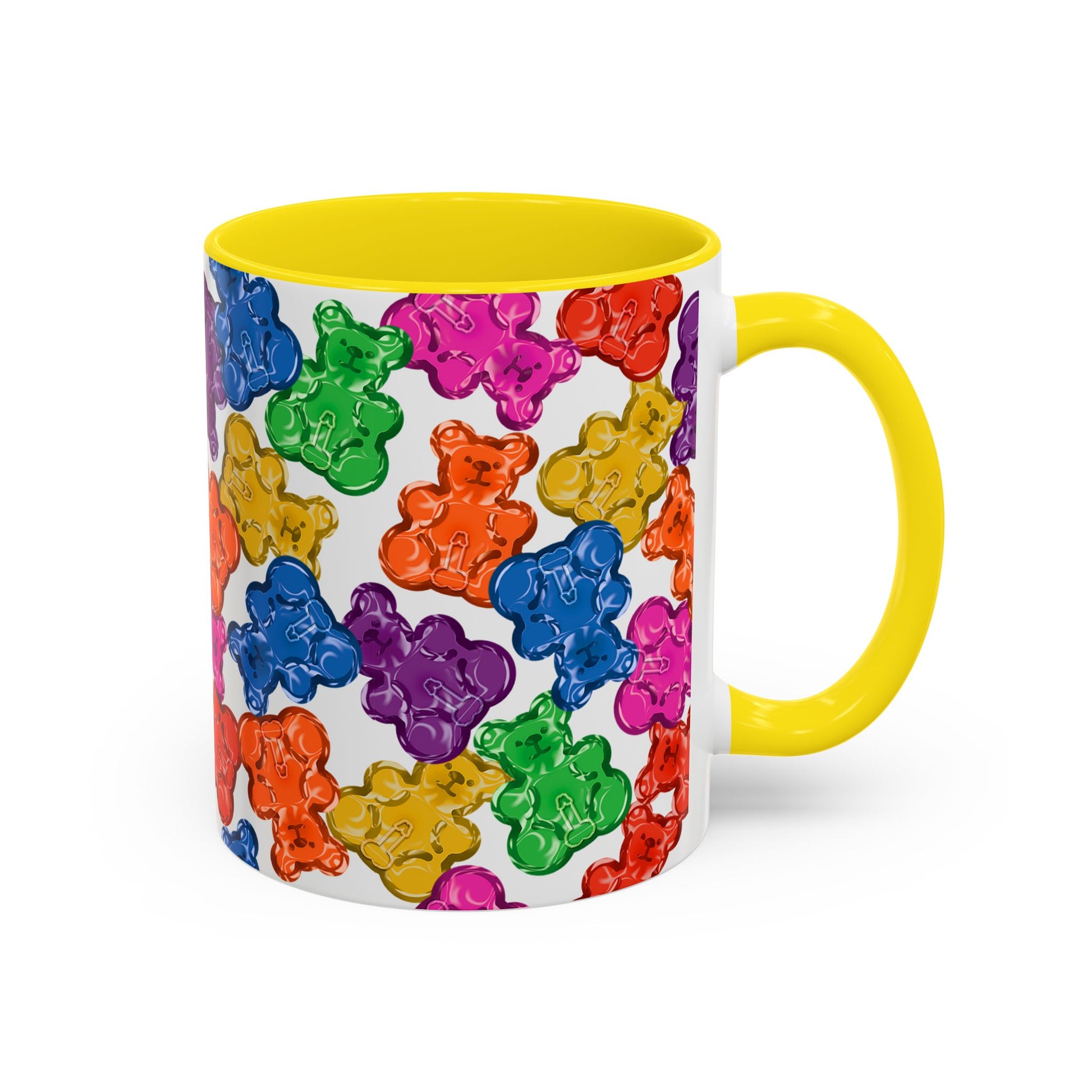 Horny Gay Pride Gummy Bears Coffee Mug