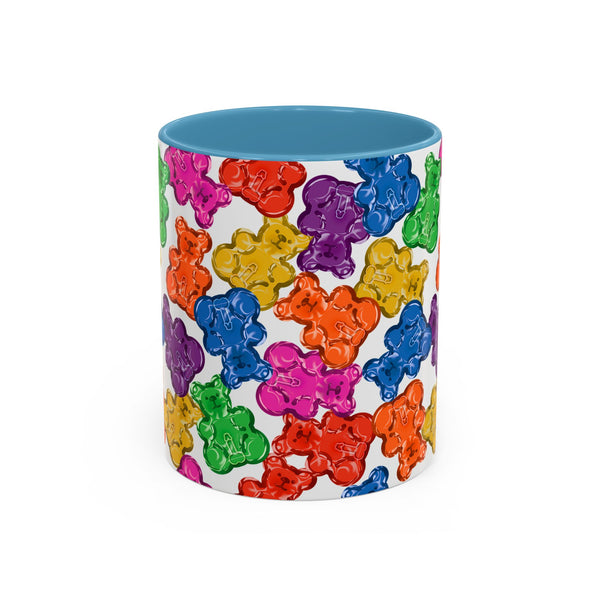 Horny Gay Pride Gummy Bears Coffee Mug