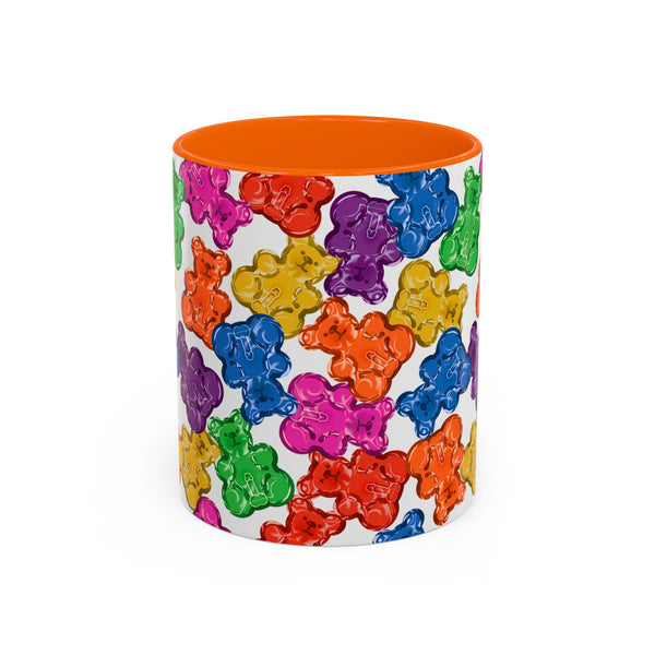 Horny Gay Pride Gummy Bears Coffee Mug