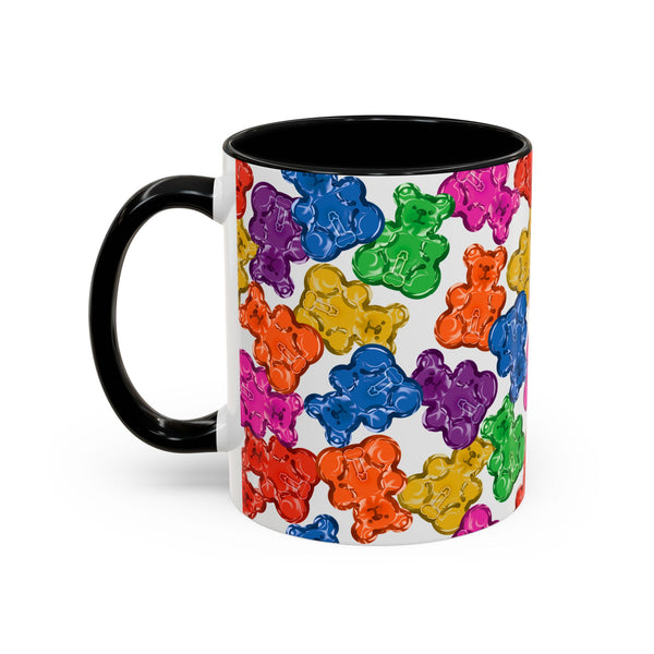 Horny Gay Pride Gummy Bears Coffee Mug