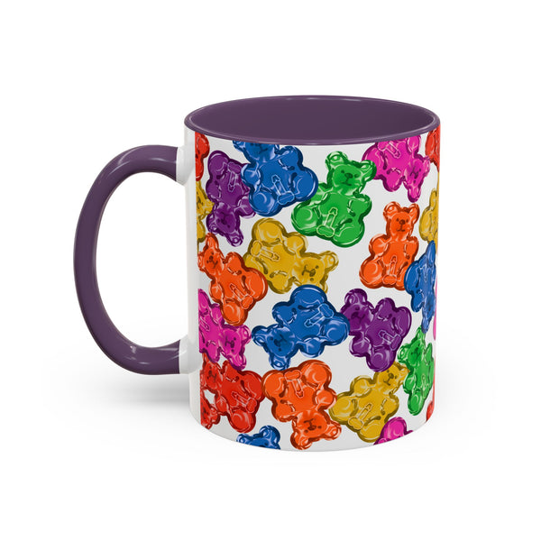 Horny Gay Pride Gummy Bears Coffee Mug