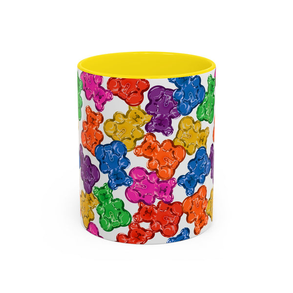 Horny Gay Pride Gummy Bears Coffee Mug