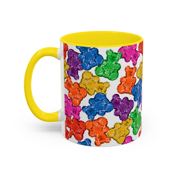 Horny Gay Pride Gummy Bears Coffee Mug