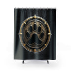Gay Bear Pride Paw Shower Curtain