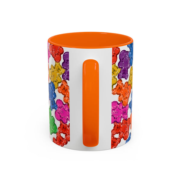 Horny Gay Pride Gummy Bears Coffee Mug