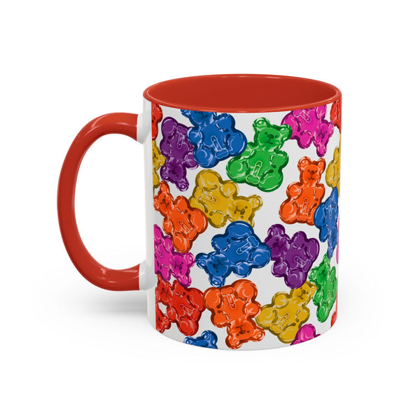 Horny Gay Pride Gummy Bears Coffee Mug