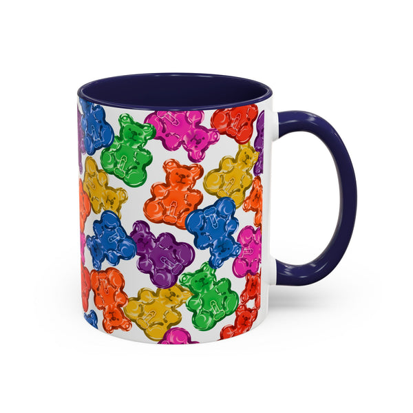 Horny Gay Pride Gummy Bears Coffee Mug