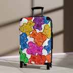 Horny Gummy Bear-themed Gay Pride Travel Luggage