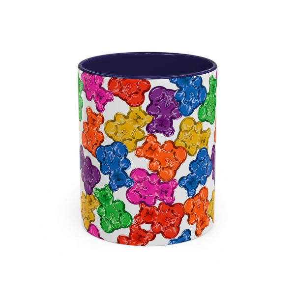 Horny Gay Pride Gummy Bears Coffee Mug