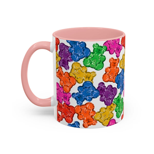 Horny Gay Pride Gummy Bears Coffee Mug