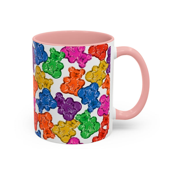 Horny Gay Pride Gummy Bears Coffee Mug