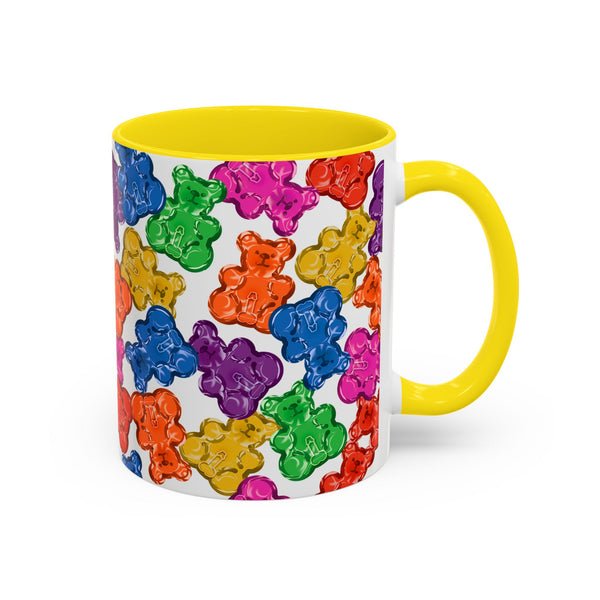 Horny Gay Pride Gummy Bears Coffee Mug