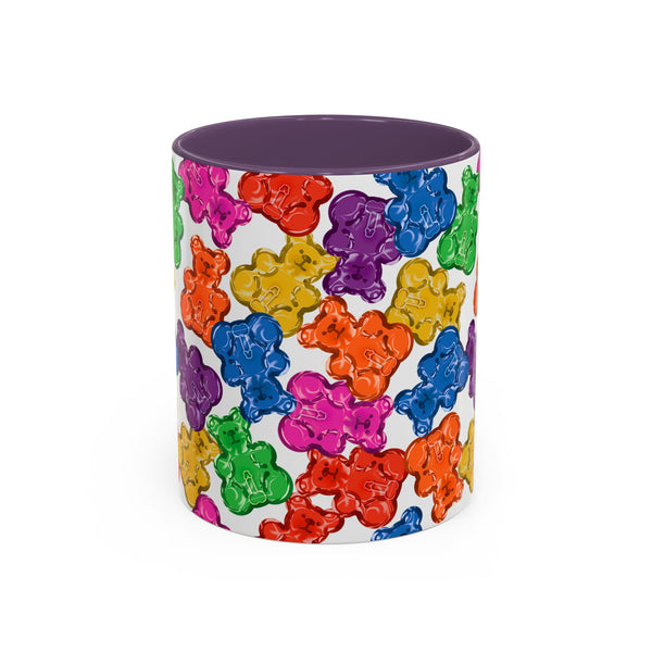 Horny Gay Pride Gummy Bears Coffee Mug