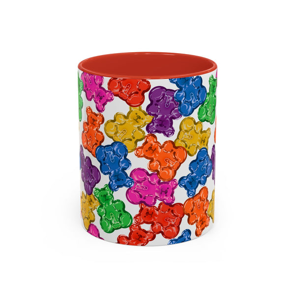 Horny Gay Pride Gummy Bears Coffee Mug