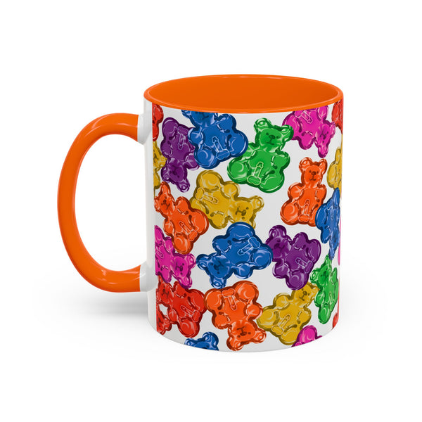Horny Gay Pride Gummy Bears Coffee Mug