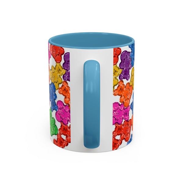 Horny Gay Pride Gummy Bears Coffee Mug