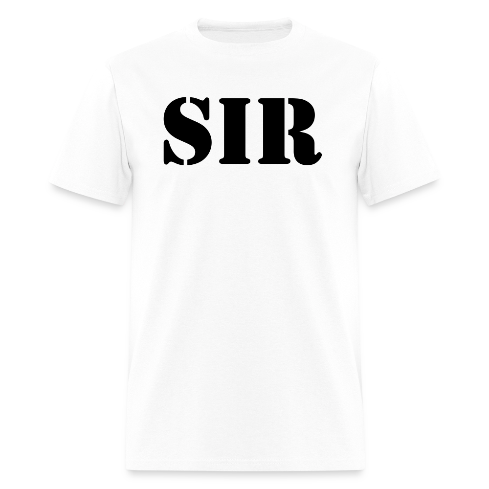SIR Gay Pride T-Shirt - white