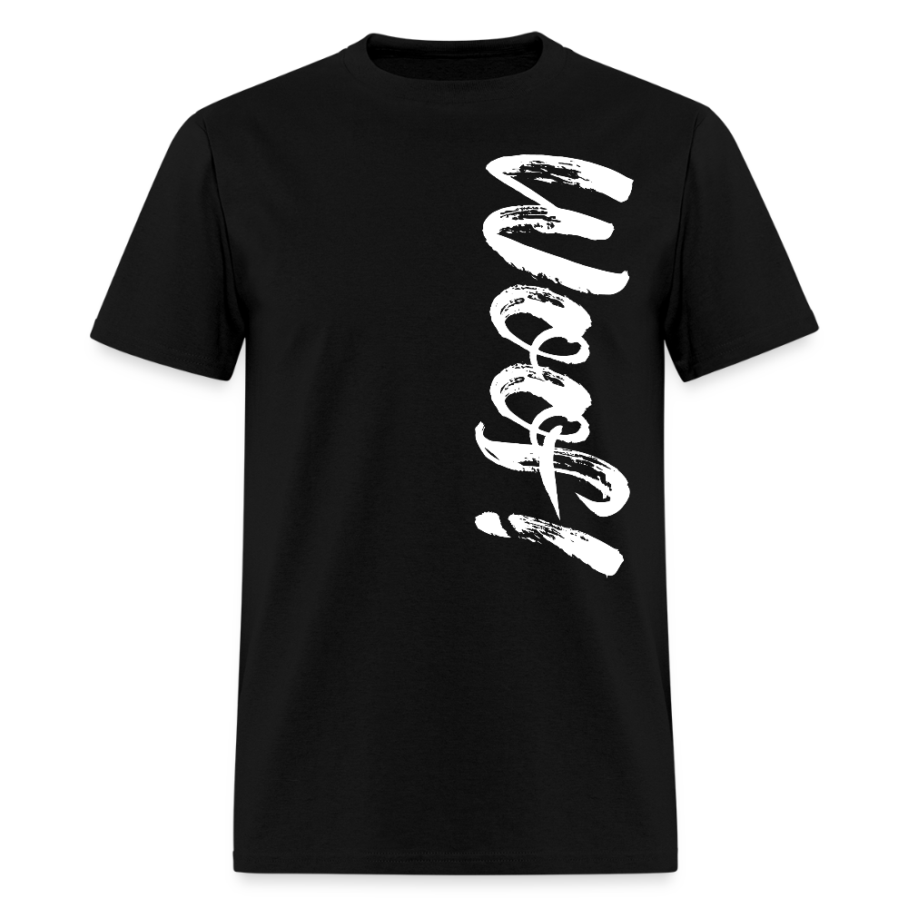 Woof! Gay Pride T-Shirt - black