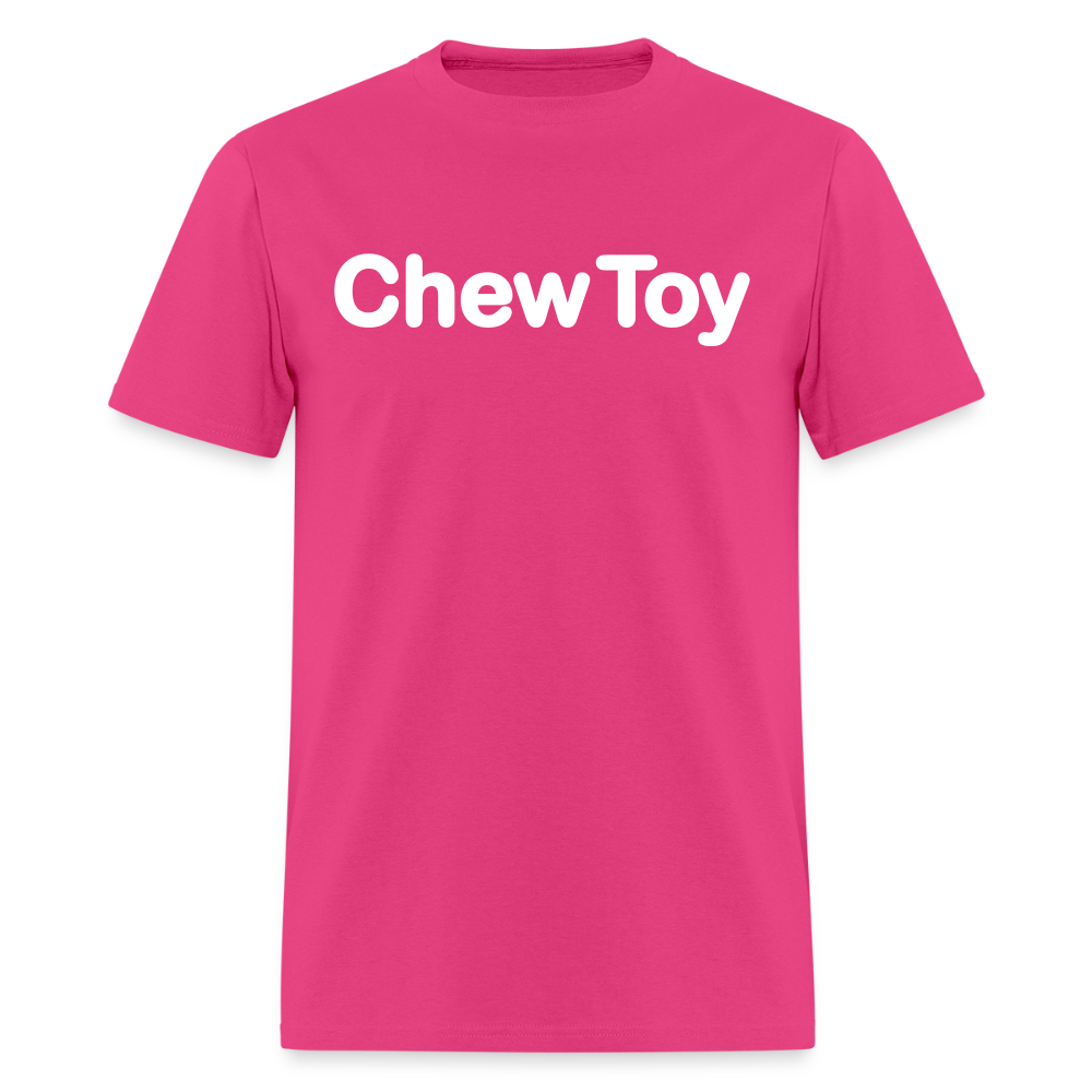 Chew Toy Gay Pride T-Shirt - fuchsia