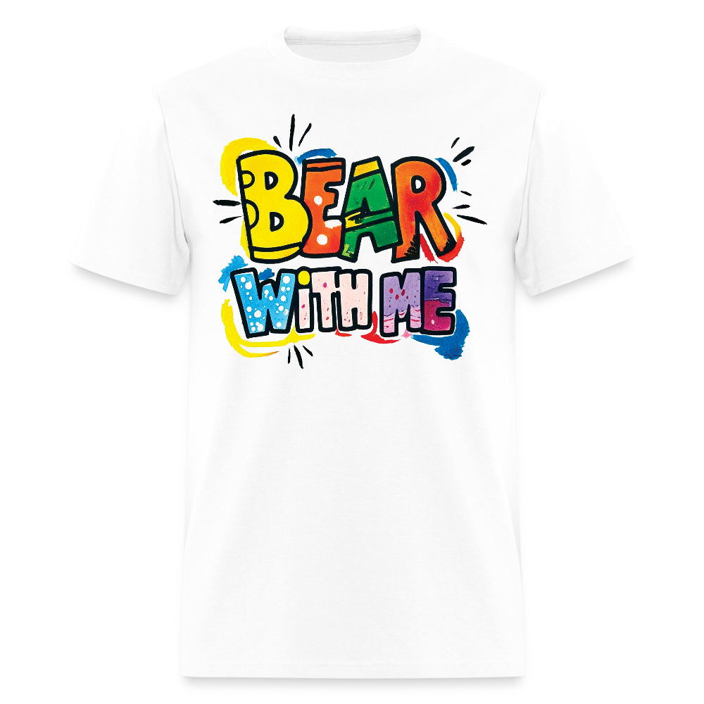 Bear With Me Pride T-Shirt - white