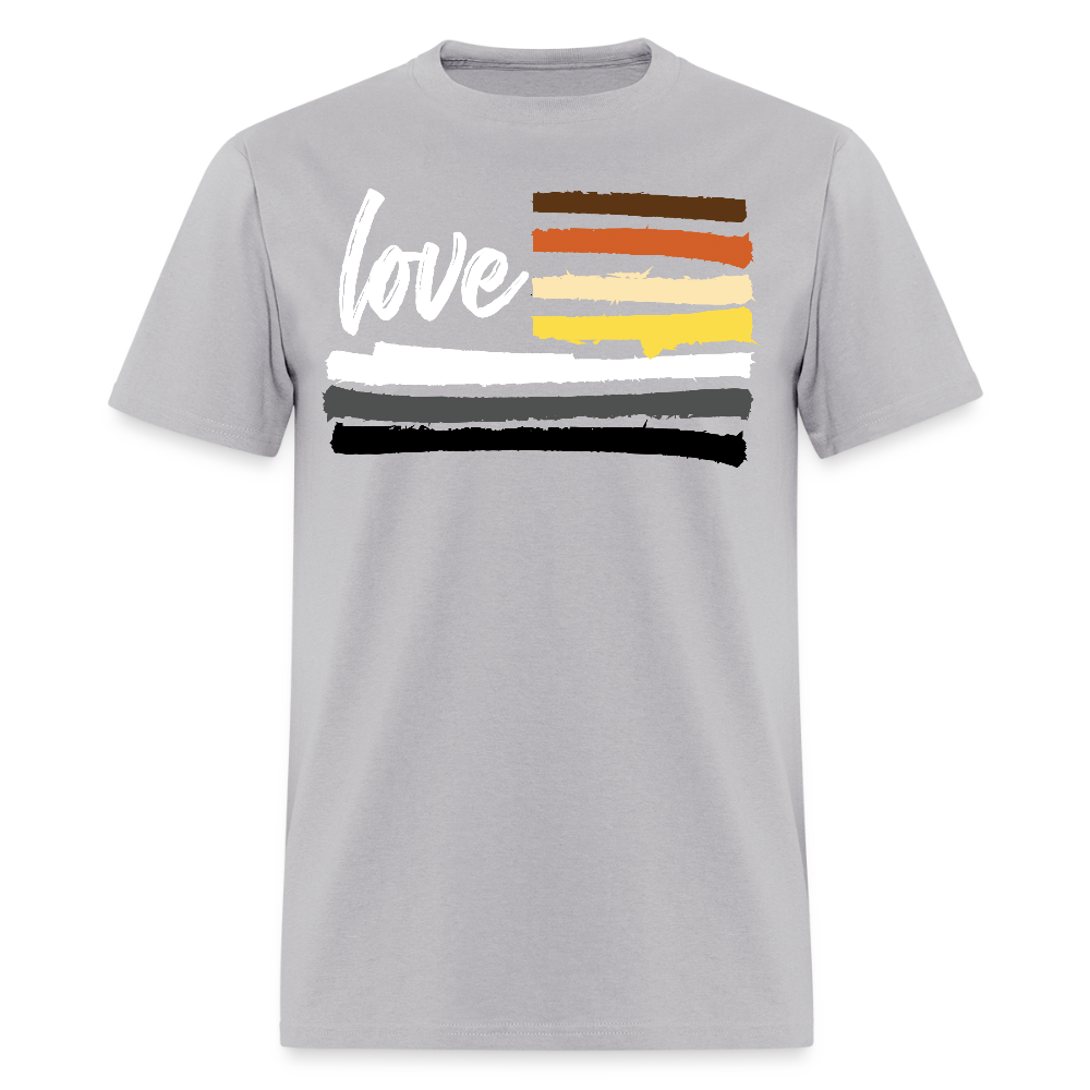 Love Bear Gay Pride T-Shirt - gravel 