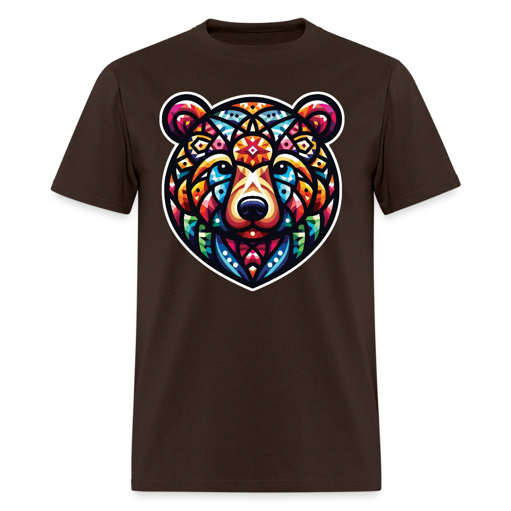 Bear Pride Head Pride T-Shirt - brown