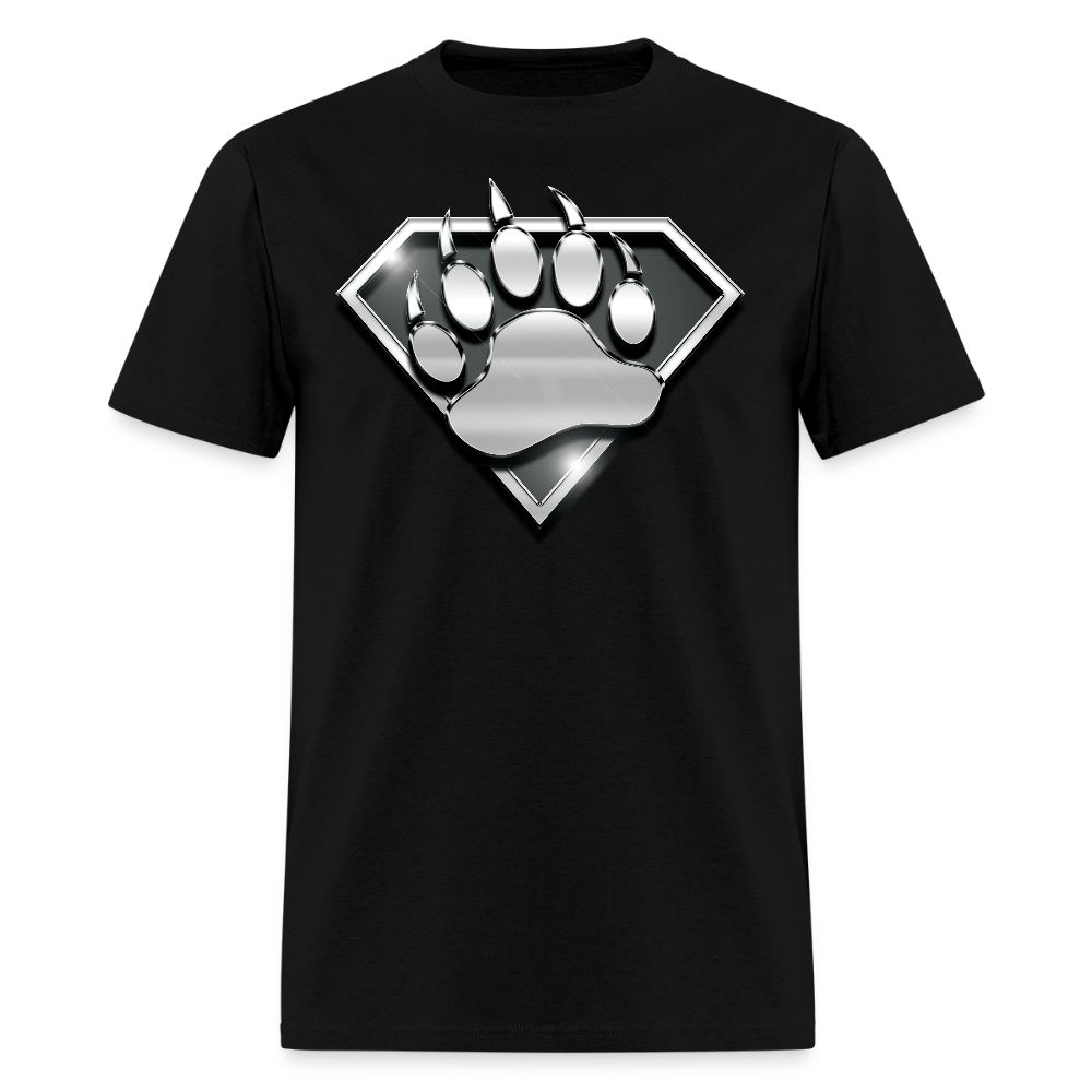 Bear Head Gay Pride T-Shirt - black