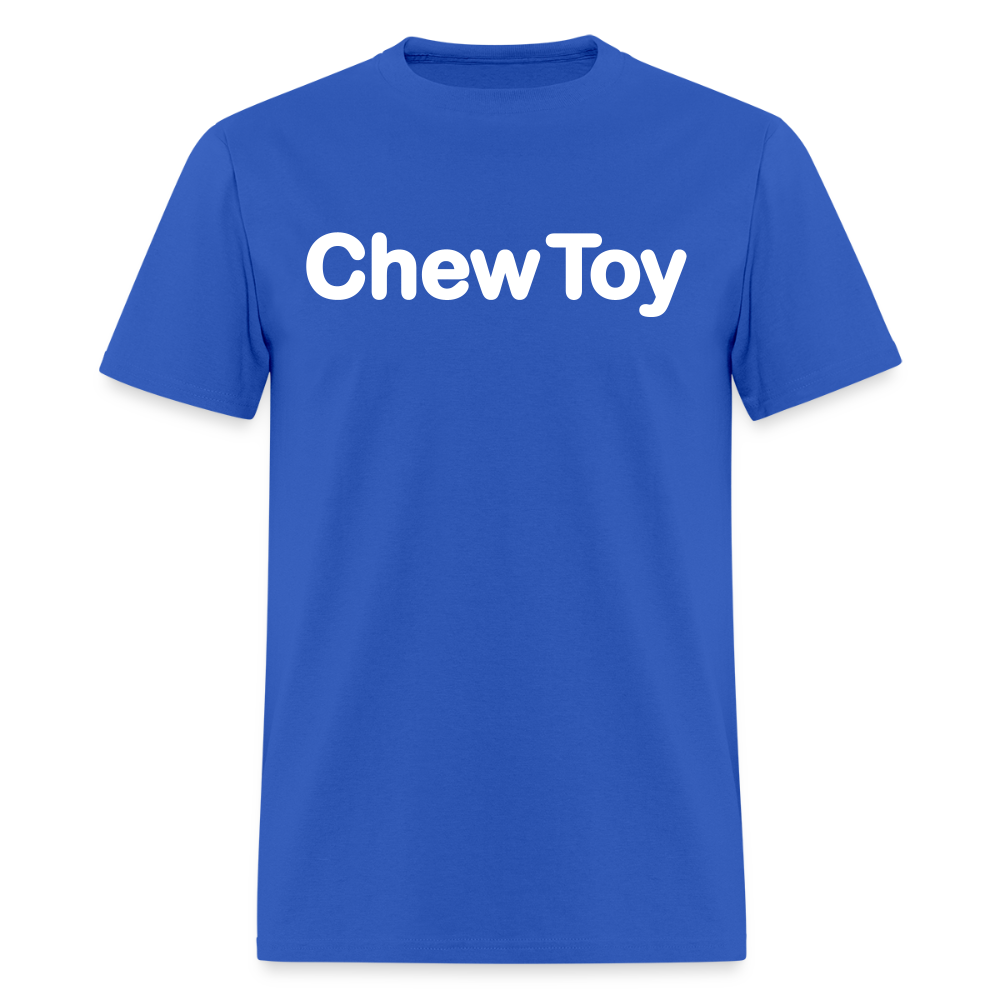 Chew Toy Gay Pride T-Shirt - royal blue
