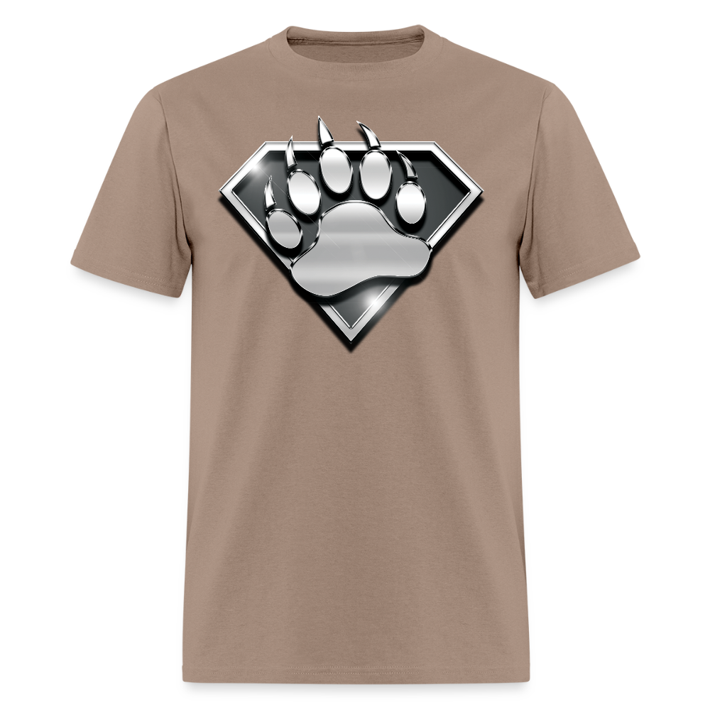 Bear Head Gay Pride T-Shirt - brown savana