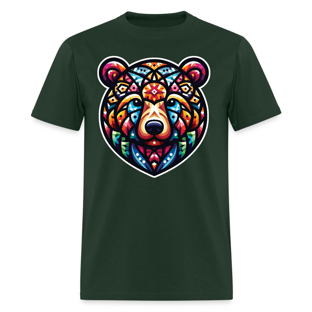 Bear Pride Head Pride T-Shirt - forest green
