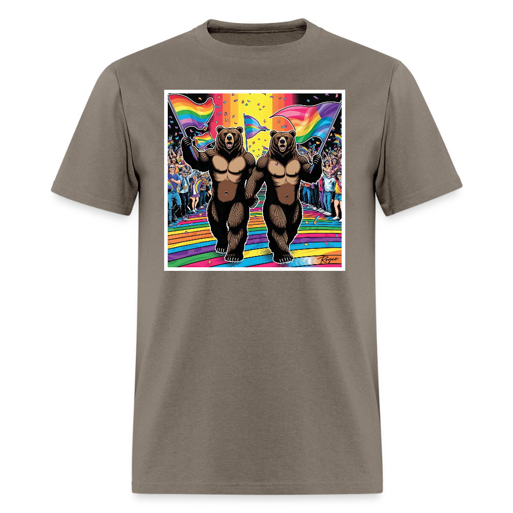 Proud Bears Gay Pride T-Shirt - safari