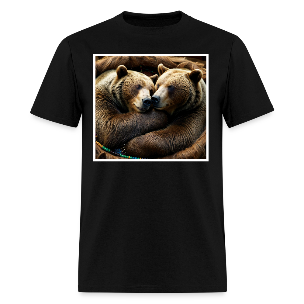 Sleeping Bears T-Shirt - black