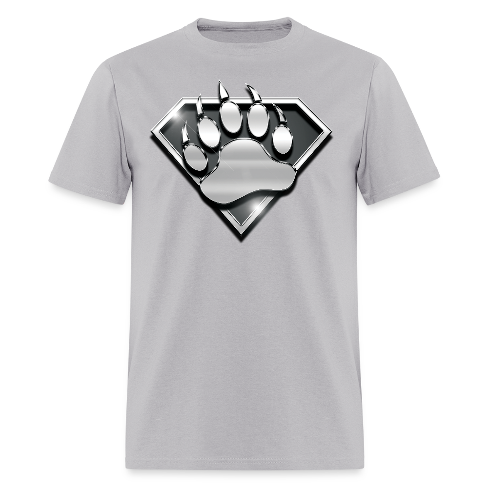 Bear Head Gay Pride T-Shirt - gravel 