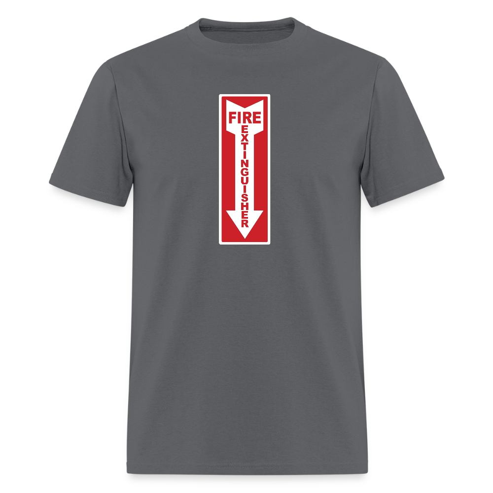 Fire Extinguisher Men's T-shirt - charcoal