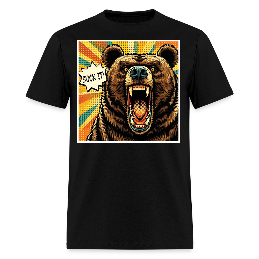 Suck it! Bear Pride T-Shirt - black