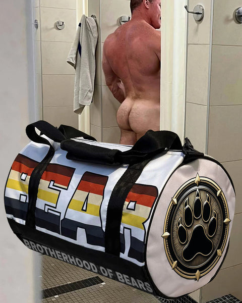 Brotherhood of Bears Pride Gym Bag
