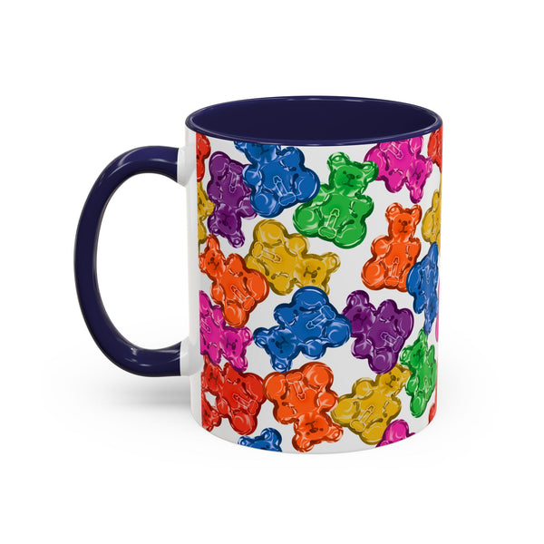Horny Gay Pride Gummy Bears Coffee Mug