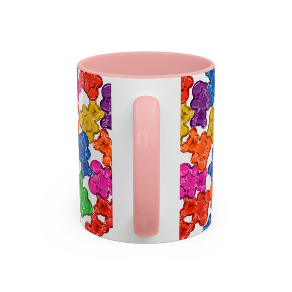 Horny Gay Pride Gummy Bears Coffee Mug
