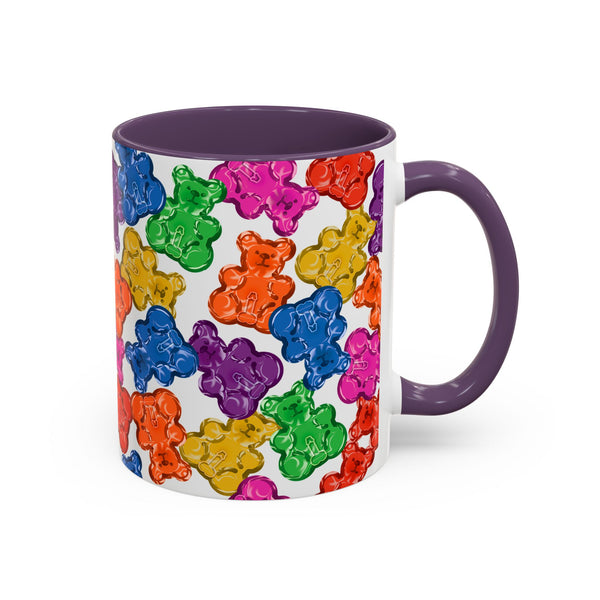 Horny Gay Pride Gummy Bears Coffee Mug