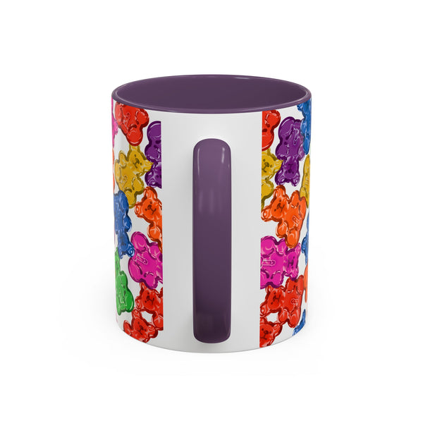 Horny Gay Pride Gummy Bears Coffee Mug