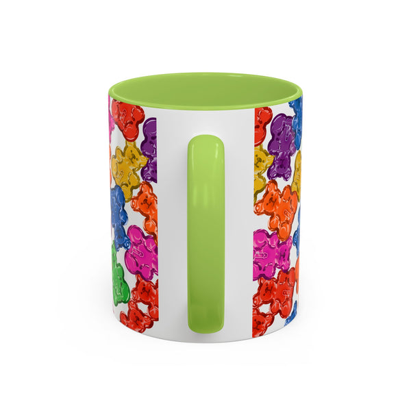 Horny Gay Pride Gummy Bears Coffee Mug