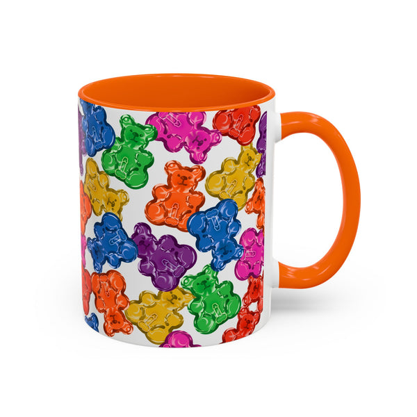 Horny Gay Pride Gummy Bears Coffee Mug