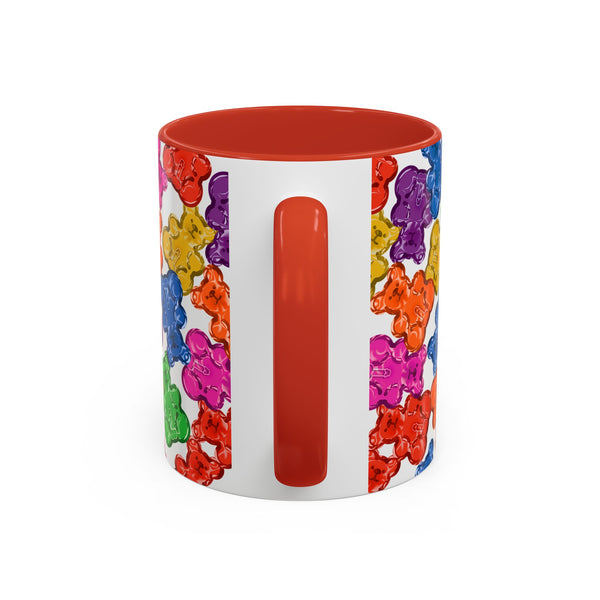 Horny Gay Pride Gummy Bears Coffee Mug