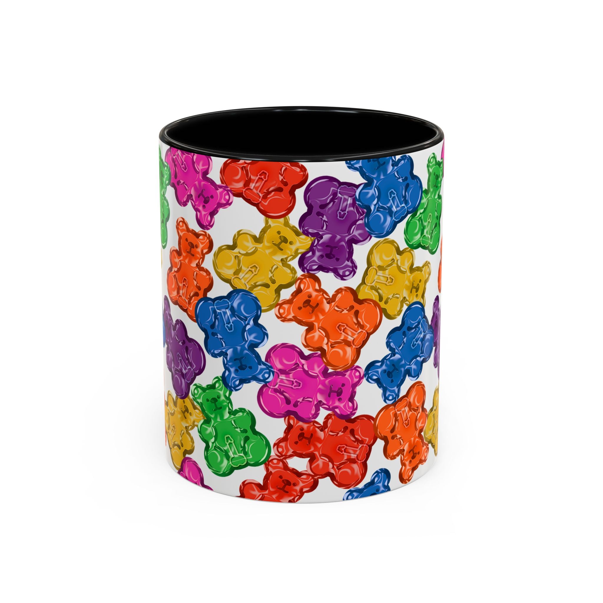 Horny Gay Pride Gummy Bears Coffee Mug
