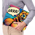 Pop Art Bear Pride Laptop Sleeve