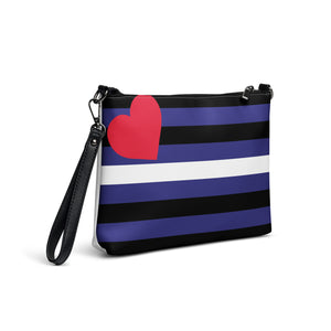 This versatile crossbody Gay Leather Bear Pride Flag bag. It’s made of premium faux leather and features dark gray hardware. Thanks to the zip-top closure and multiple inside pockets. Tie me upDaddy!